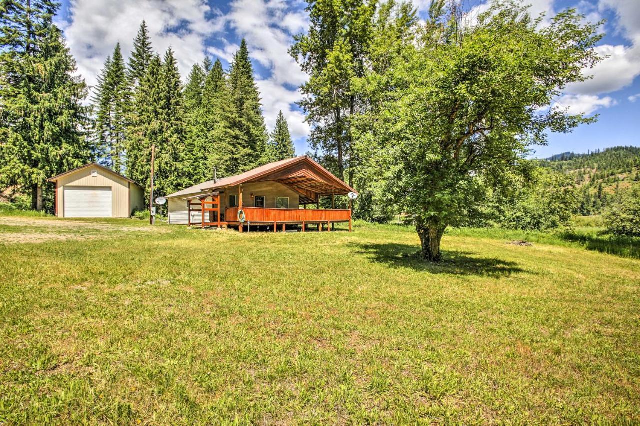 Private 2-Acre Retreat With Mtn Views, Walk To River Saint Maries Dış mekan fotoğraf