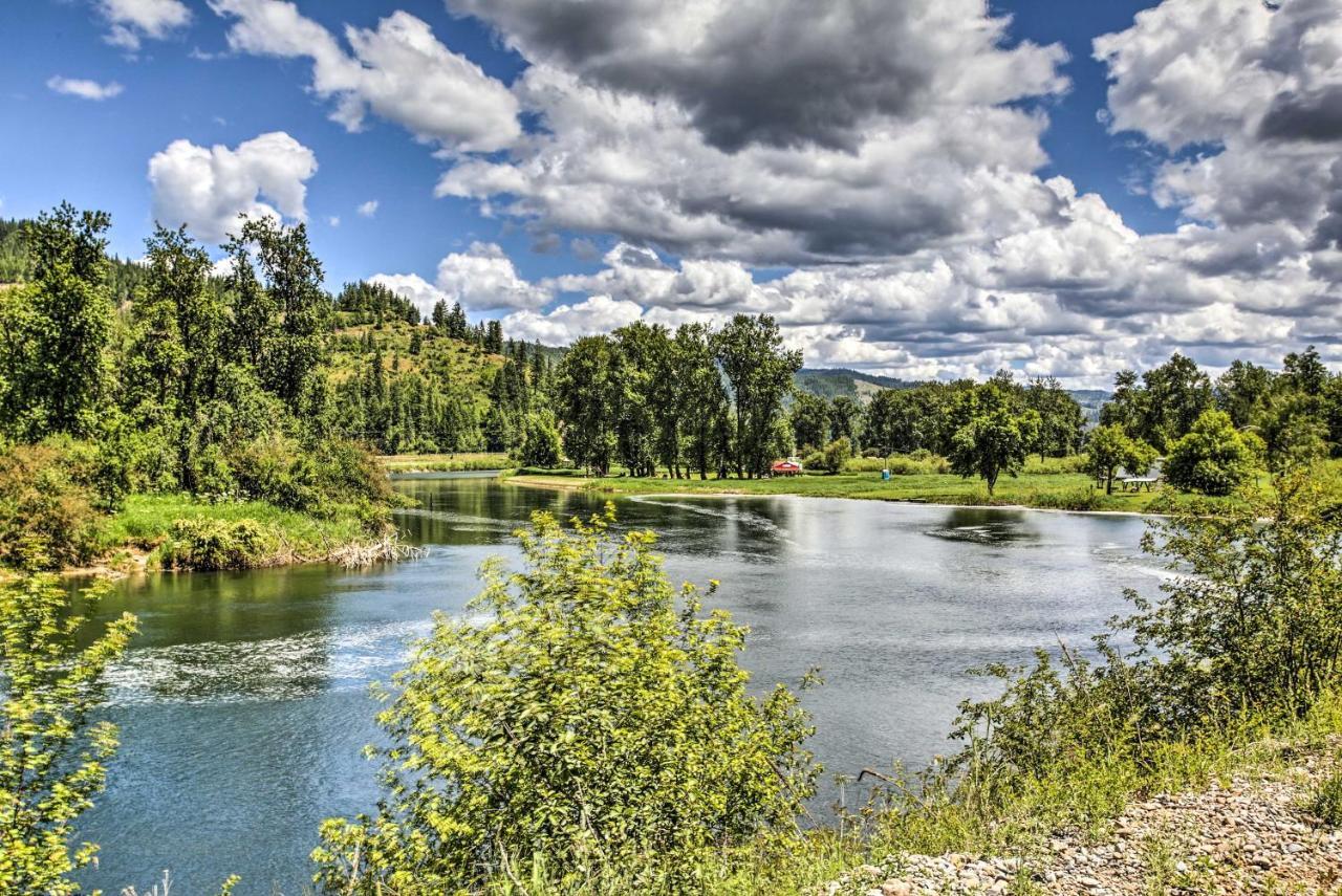 Private 2-Acre Retreat With Mtn Views, Walk To River Saint Maries Dış mekan fotoğraf
