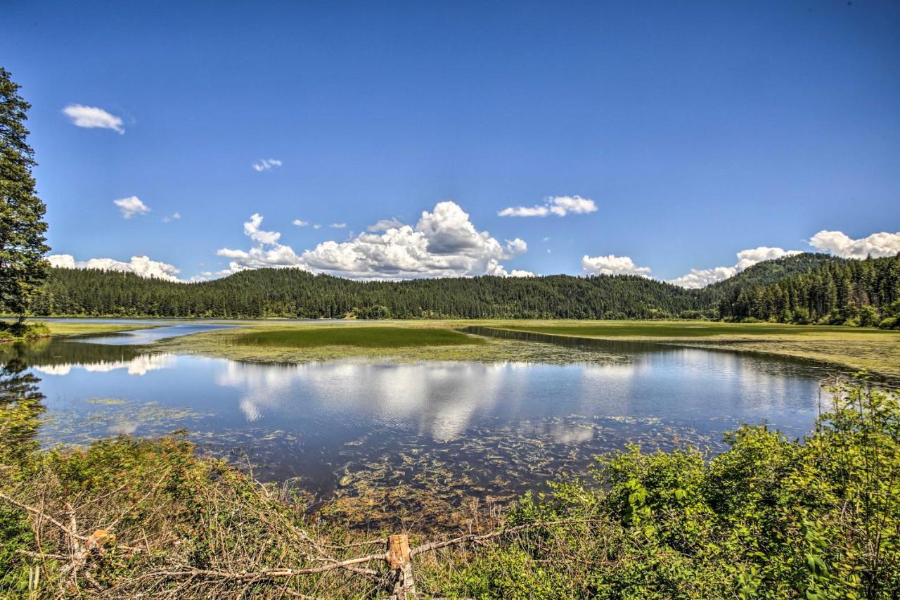 Private 2-Acre Retreat With Mtn Views, Walk To River Saint Maries Dış mekan fotoğraf